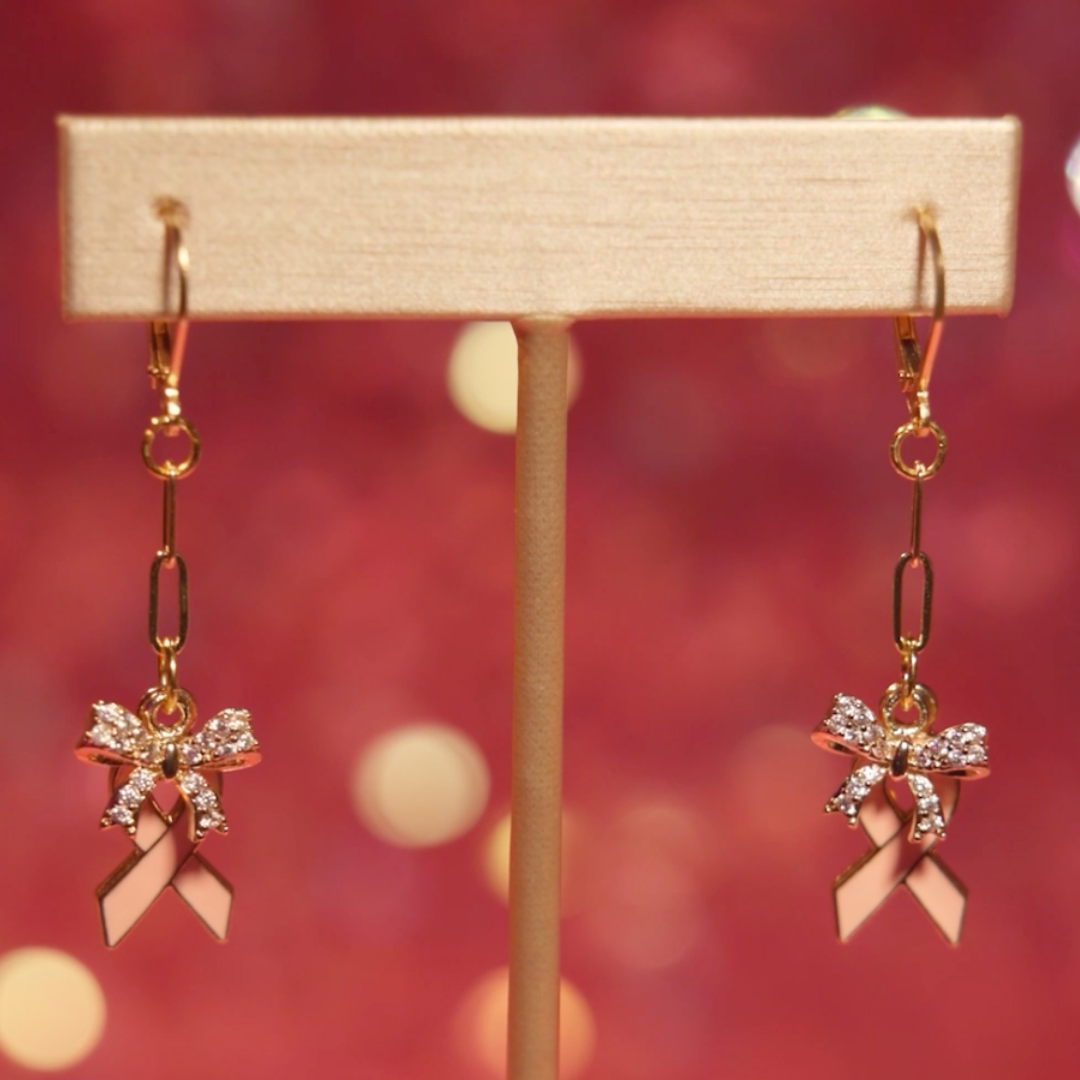 Graceful Fighters Earrings (Gold Edition)