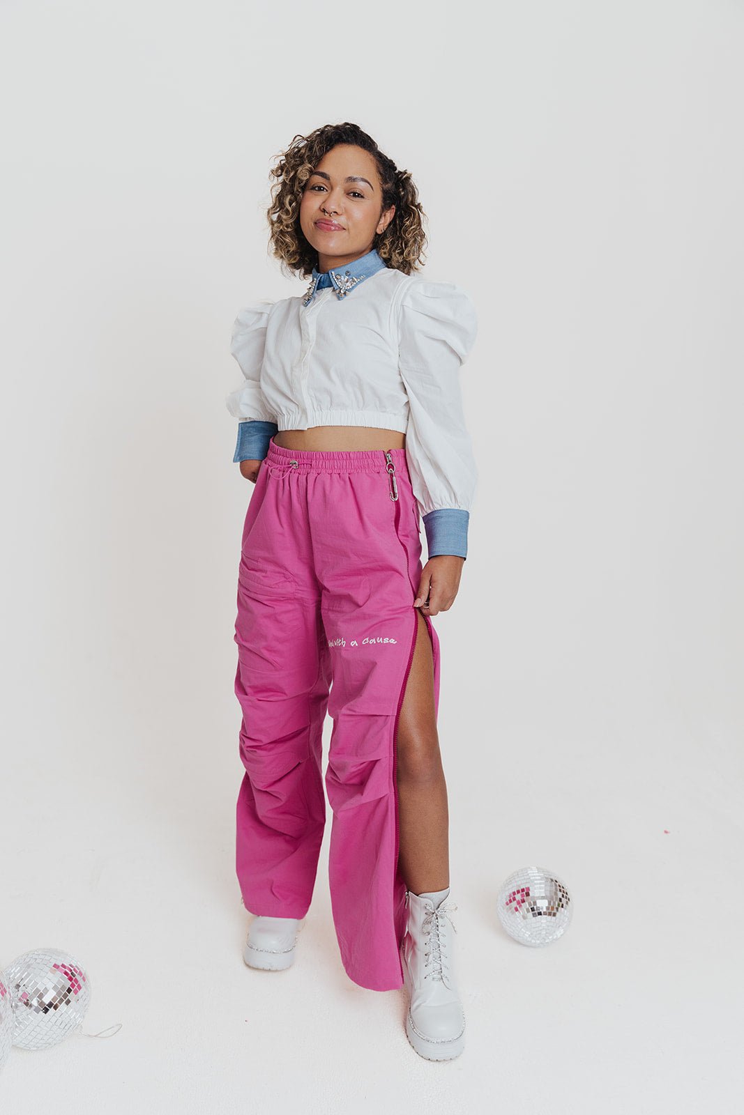 'Rebel with a Cause' Adaptive Cargo Pants - Lady Fines