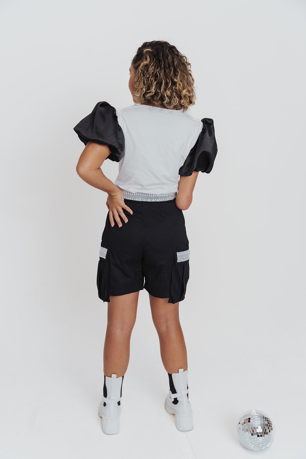 'Revolutionary Rockstar' Adaptive Cargo Shorts - Lady Fines
