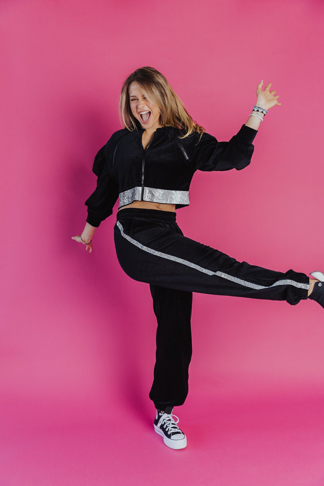 'Shine Bright' Adaptive Jogger Pants - Adults - Lady Fines