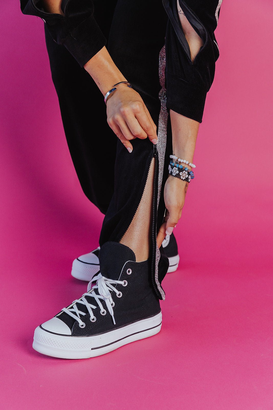 'Shine Bright' Adaptive Jogger Pants - Adults - Lady Fines