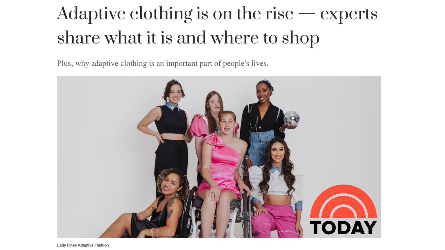 Today Features Lady Fines: Style Without Limits