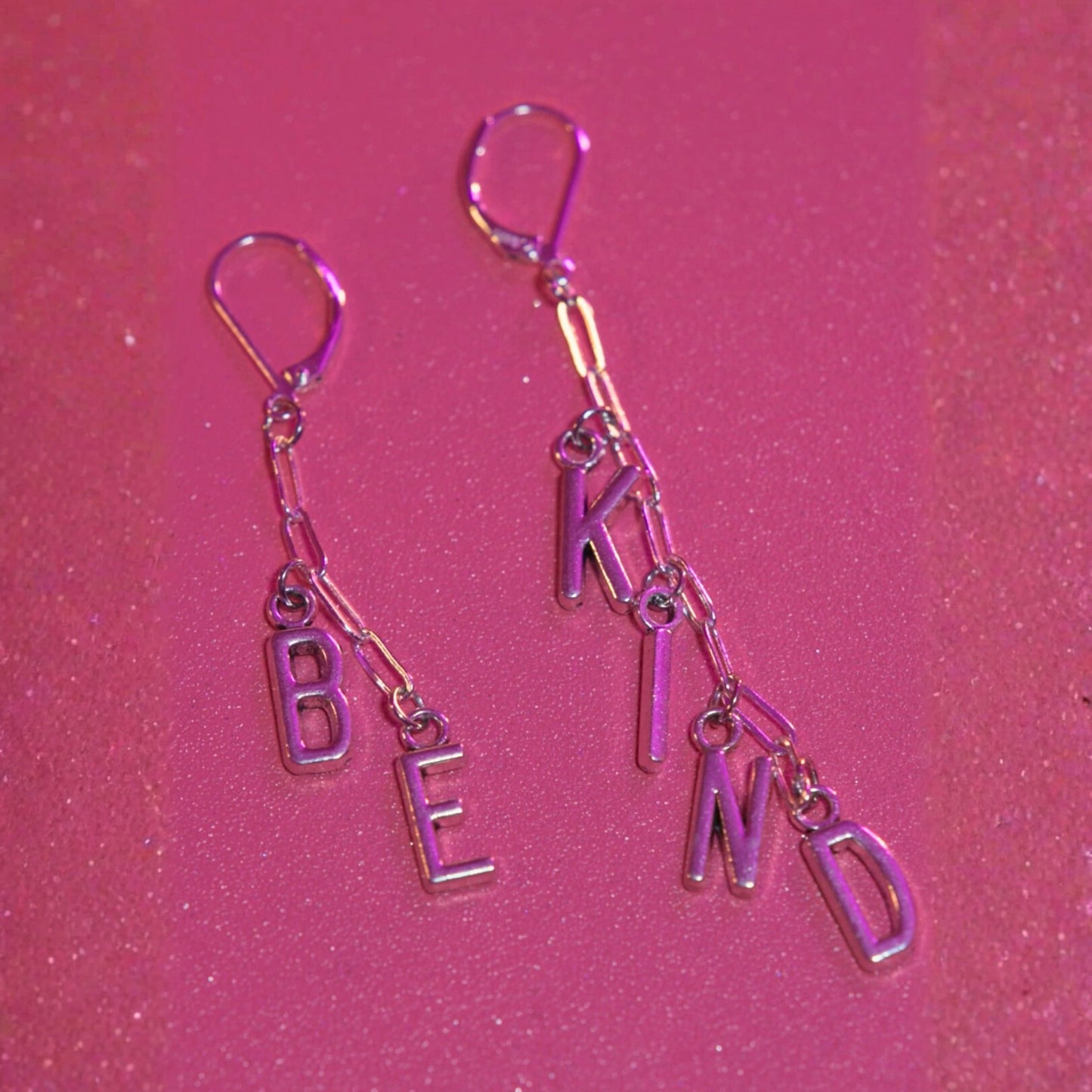 Be Kind Earrings (Silver Edition)