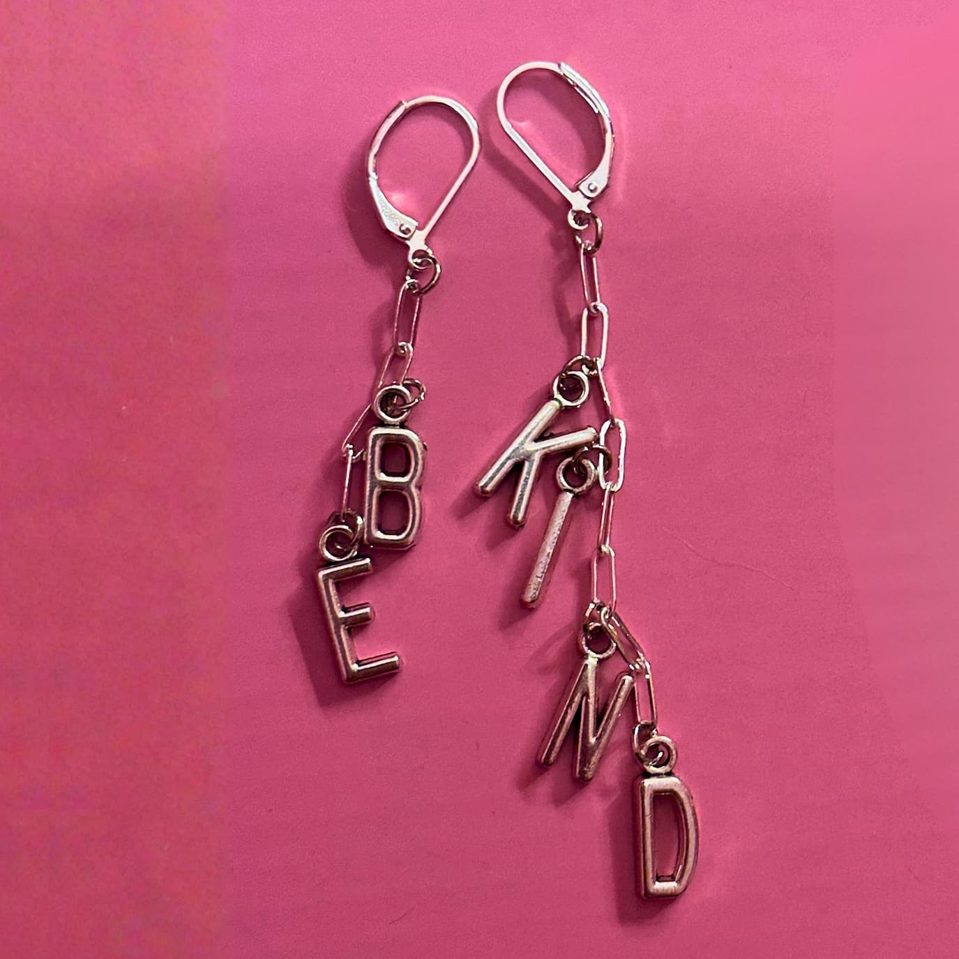 Be Kind Earrings (Silver Edition)