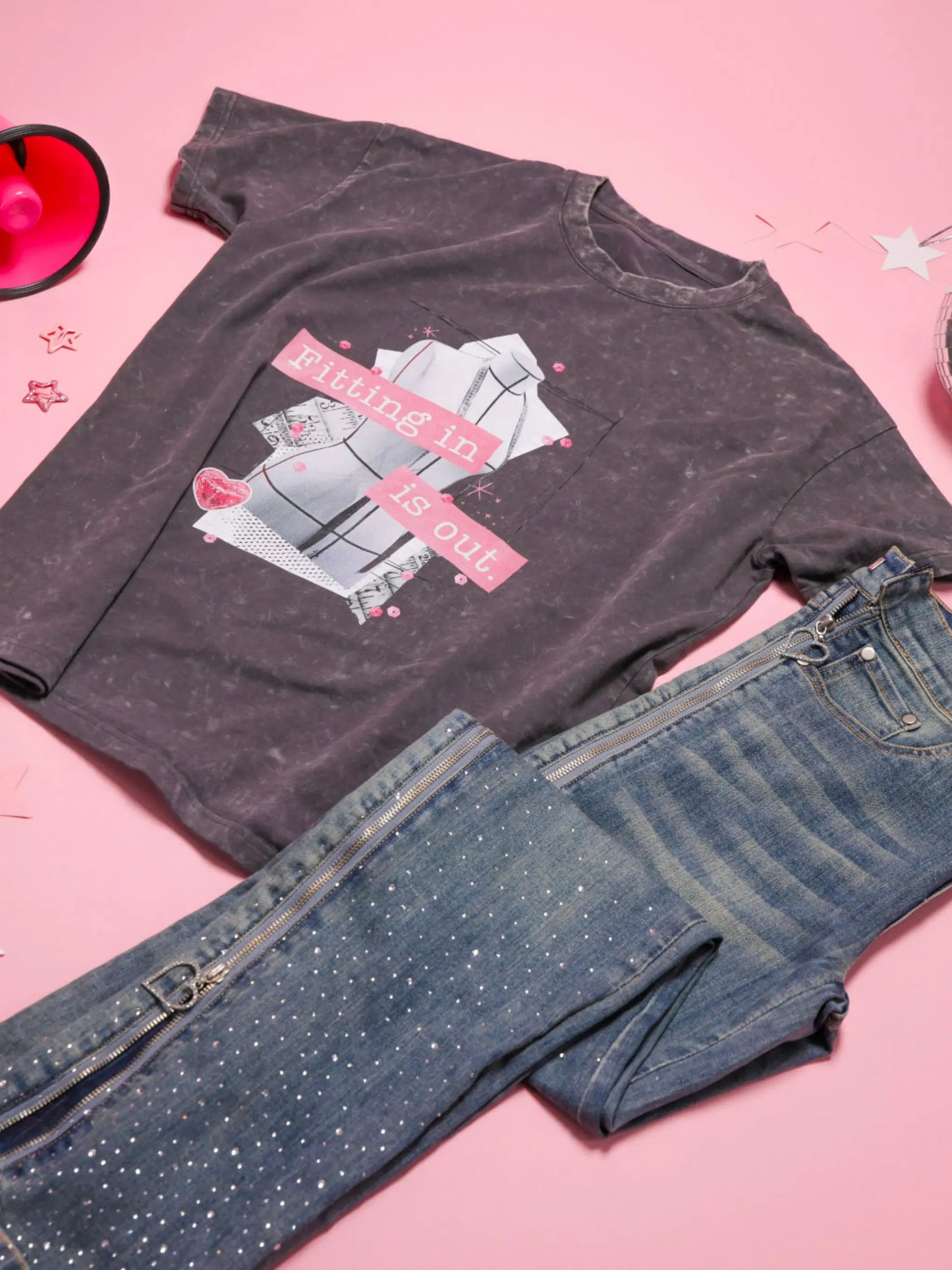 Fitting In Is Out Graphic Tee