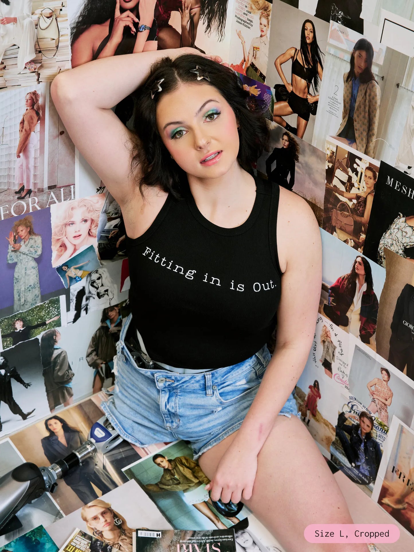 Fitting In Is Out Tank Top