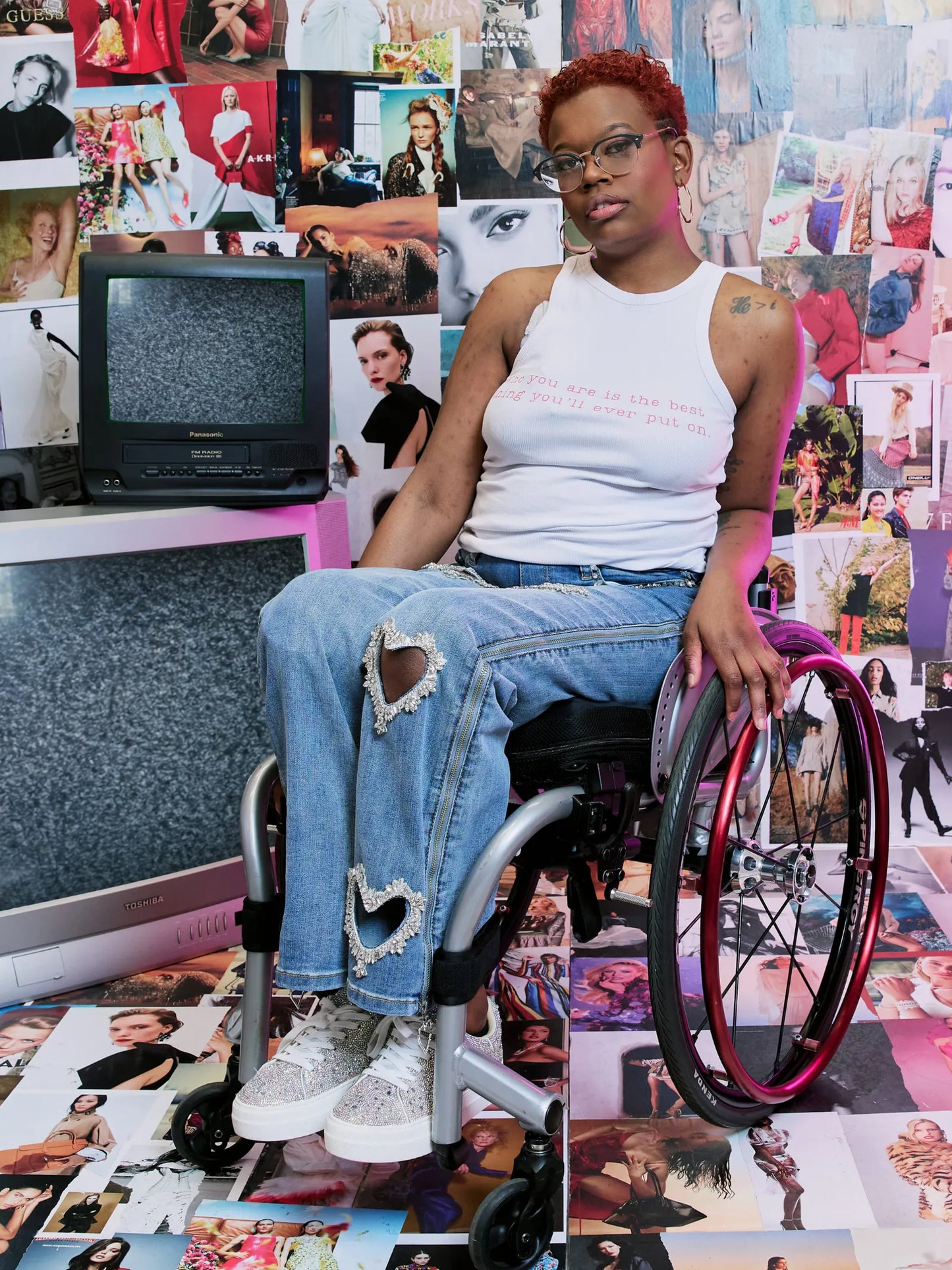 Pretty Lovestruck Adaptive Jeans