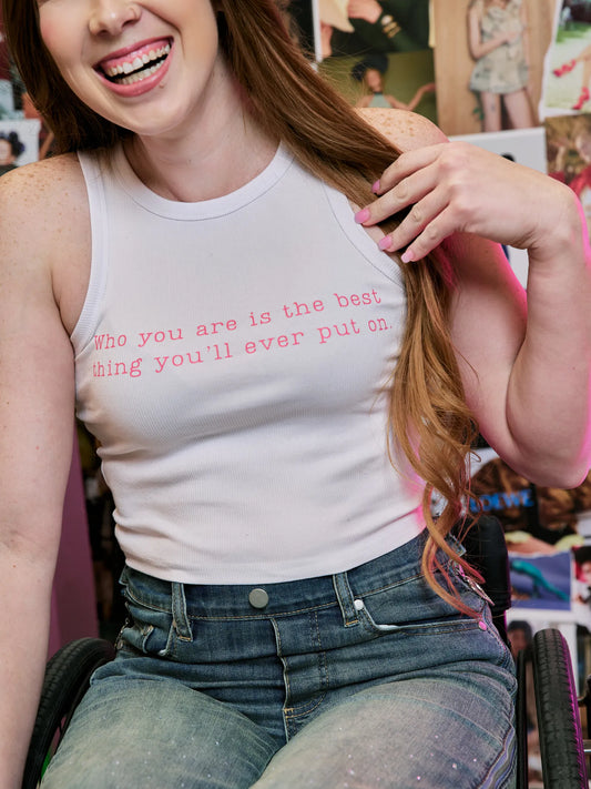 Who You Are Is the Best Tank Top