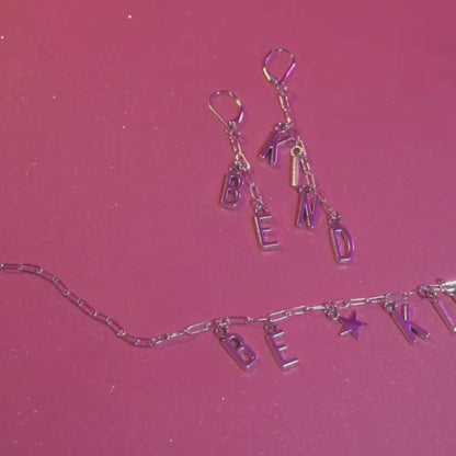 Be Kind Earrings (Silver Edition)