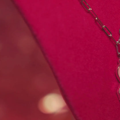 Ribbon of Courage Necklace (Silver Edition)
